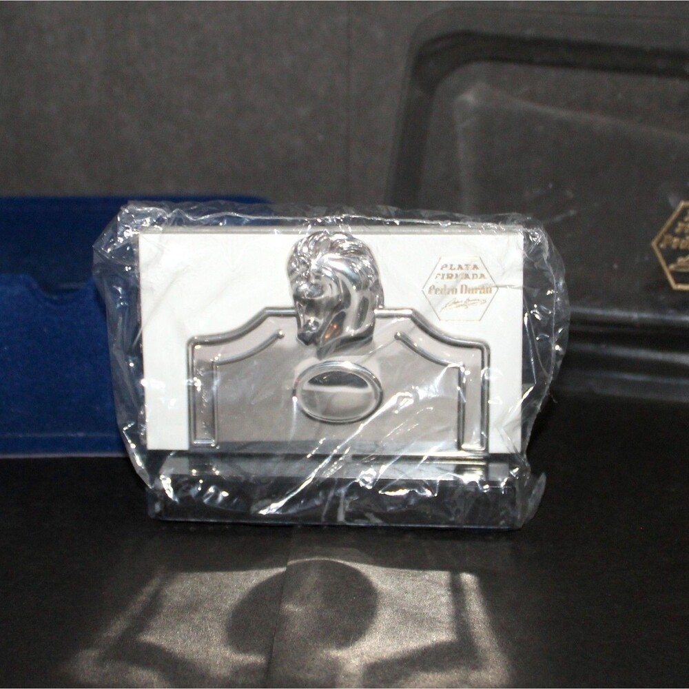 Pedro Duran sterling silver marble card holder Euskadi Basque Country Spain